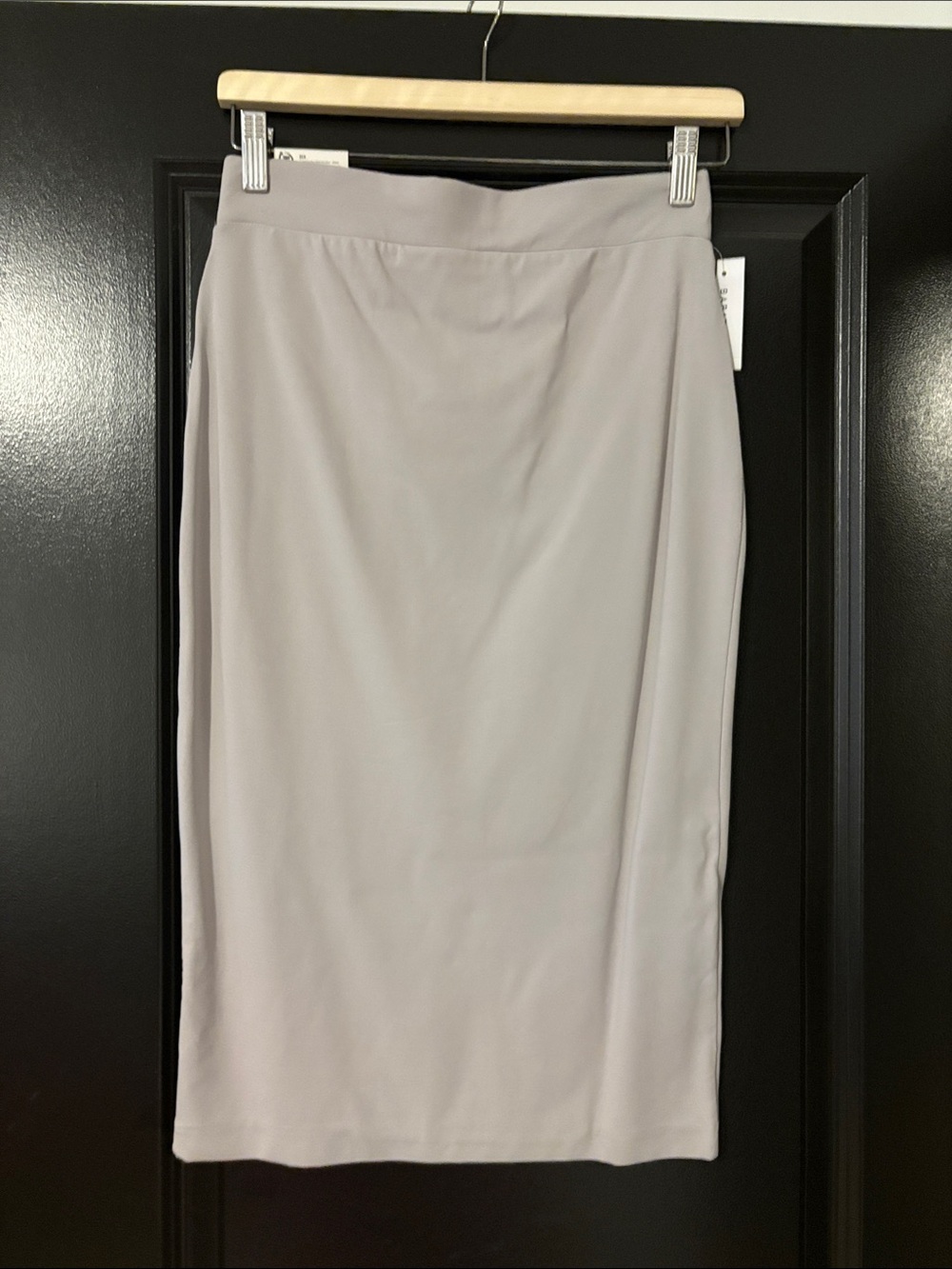 Babaton Light Taupe Pencil Skirt - Minimalist Workwear